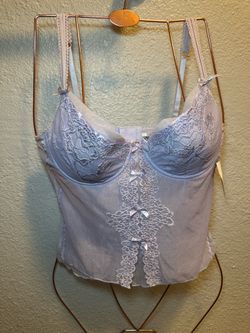 Rampage Brand Lilac Corset style top 36B