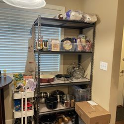 5 Shelf Garage Storage Bookcase Storage