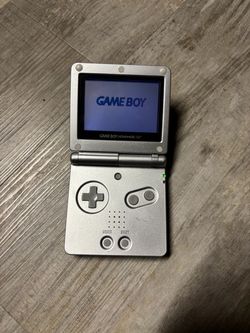 Silver gameboy advance sp