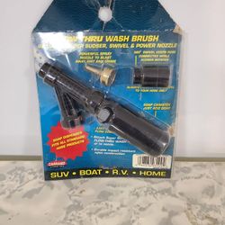 Flow Through Connections And Soap Dispenser