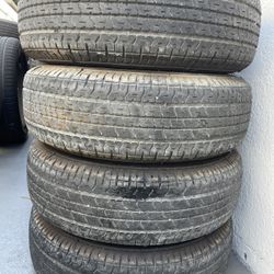 ST205-75-14 USED (goodyear) trailer tires