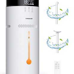 Humidifier Large Room, 18L Ultrasonic Cool Mist Humidifiers for Bedroom, Up to 1200 sq ft, 5 Mist Levels & Auto Mode, Quiet Humidifier for Plan