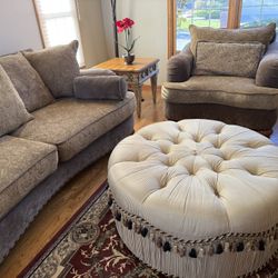 Couch Sofa Ottoman Coffee Table 