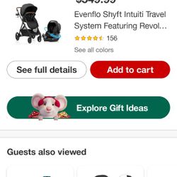 Evenflo Shyft Intuiti Travel System  (Stroller)