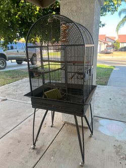 Large Bird Cage with Stand – $175 OBO