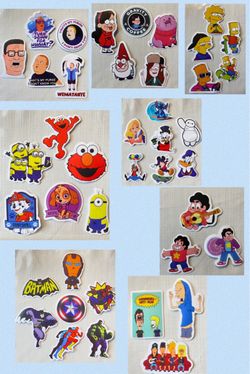 Vinyl stickers- set