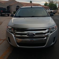 2014 Ford Edge AWD silver