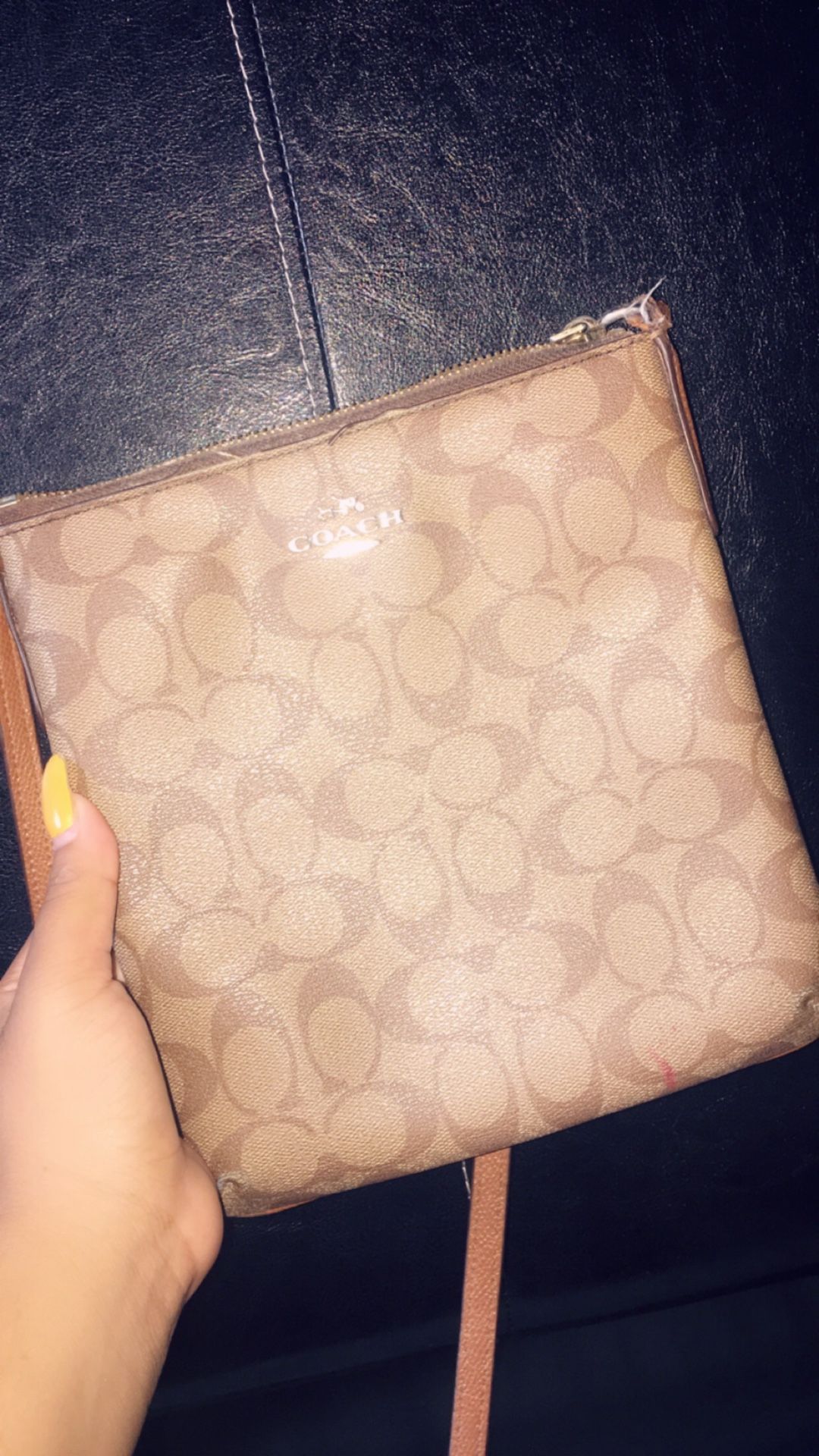 Coach hand bag