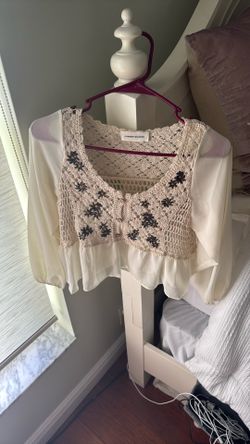 Cottagecore Meets Romantic Vintage Girl Blouse