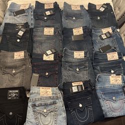 Mens 34,36 True Religion jeans