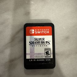 Nintendo switch smash bros game