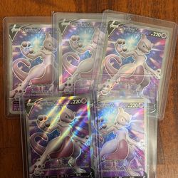 Mewtwo V SWSH229 NM Full Art Promo Rare Pokemon Card