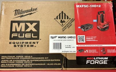 Milwaukee MXFuel Supercharger / Forge 12.0 Battery Kit
