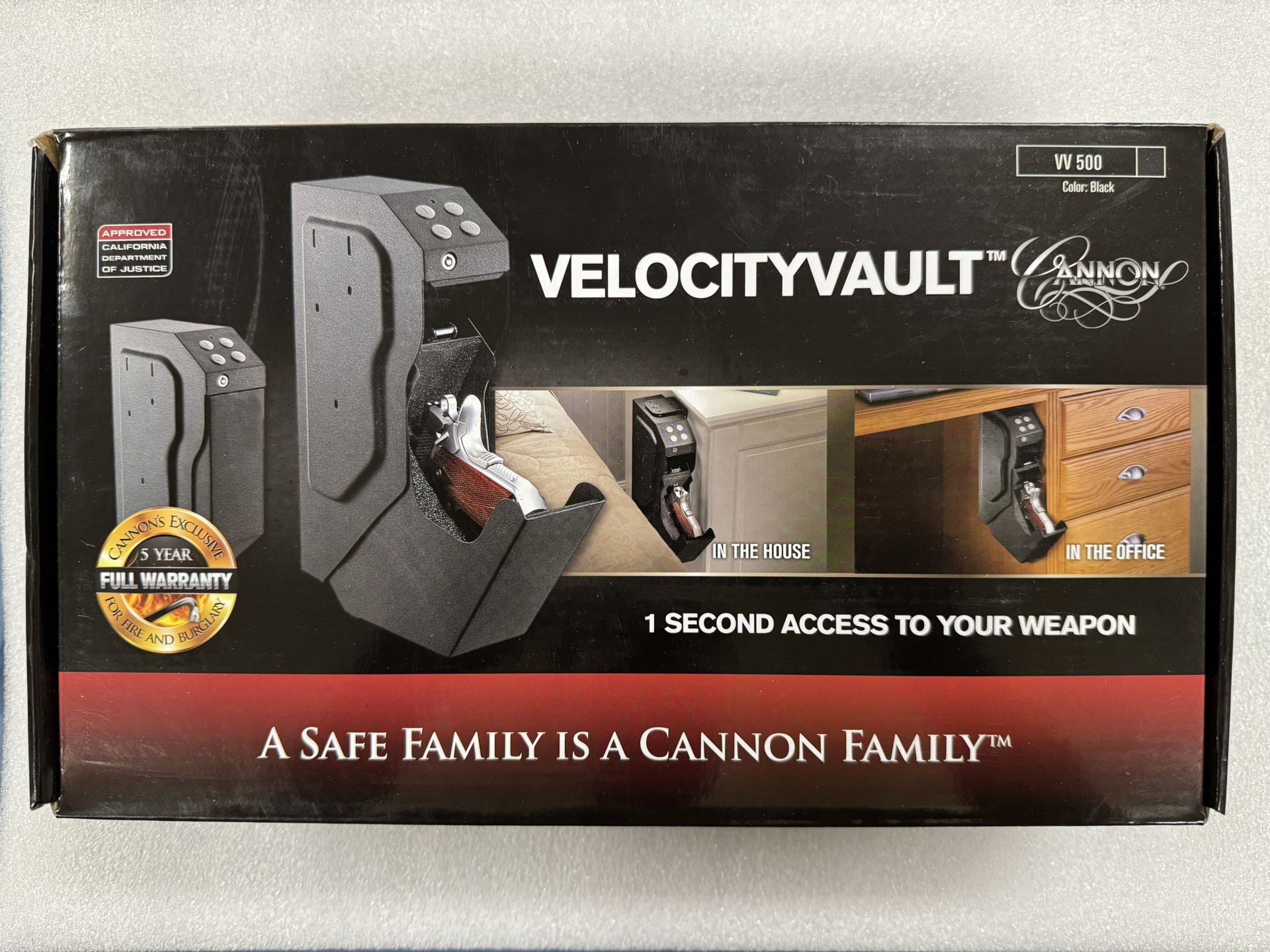 Velocity Vault Gun / Weapon Safe - Brand New!