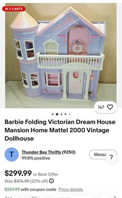 Barbie Dreamhouse mansion from 2000