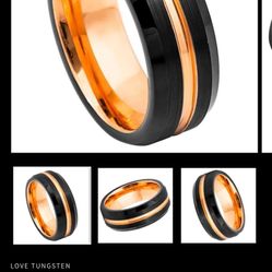FIRST OFFER OVER $10 Tungsten Ring For Men