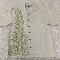 Tommy Bahama Shirt Size S 100% Silk