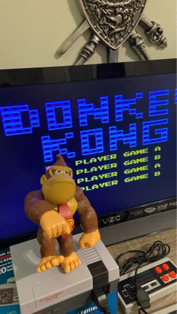 Mini Nintendo Arcade consolé built in 620 Classic Games Video Games Donkey Kong figure