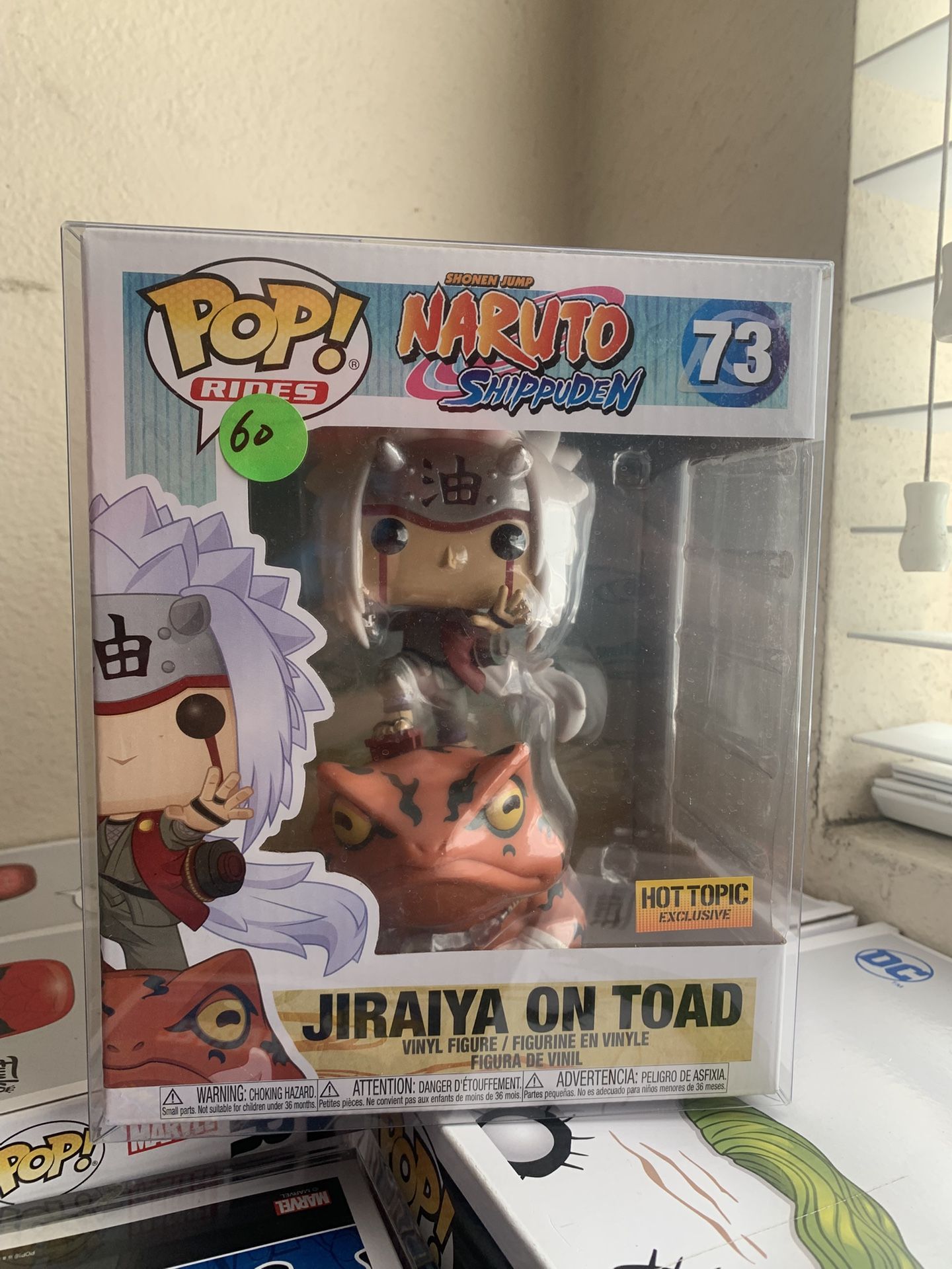 6 Inch Jiraya On Toad Funko Pop