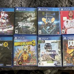 Ps4 Games Brand New 