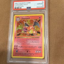 Charizard 1999 PSA 10