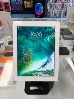 Apple iPad 16GB (4th Gen) iOS 10.3.3- Silver-EXCELLENT CONDITION