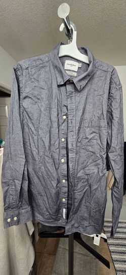 Long sleeve button-down shirt