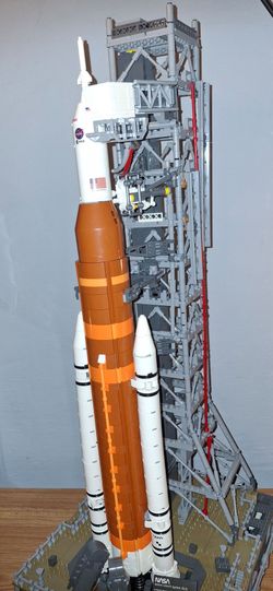 NASA Artemis Space Launch system building blocks