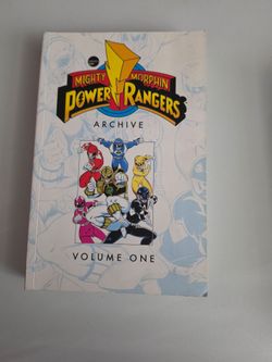 Mighty Morphin Power Rangers Archive Vol 1 1st print 2018 softcover comic