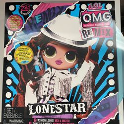 LOL Surprise OMG Remix Lonestar Fashion Doll - 25 Surprises with Music Age 5+