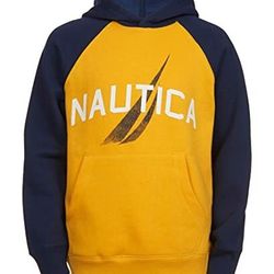 Nautica Boys Colorblock Fleece Hoodie