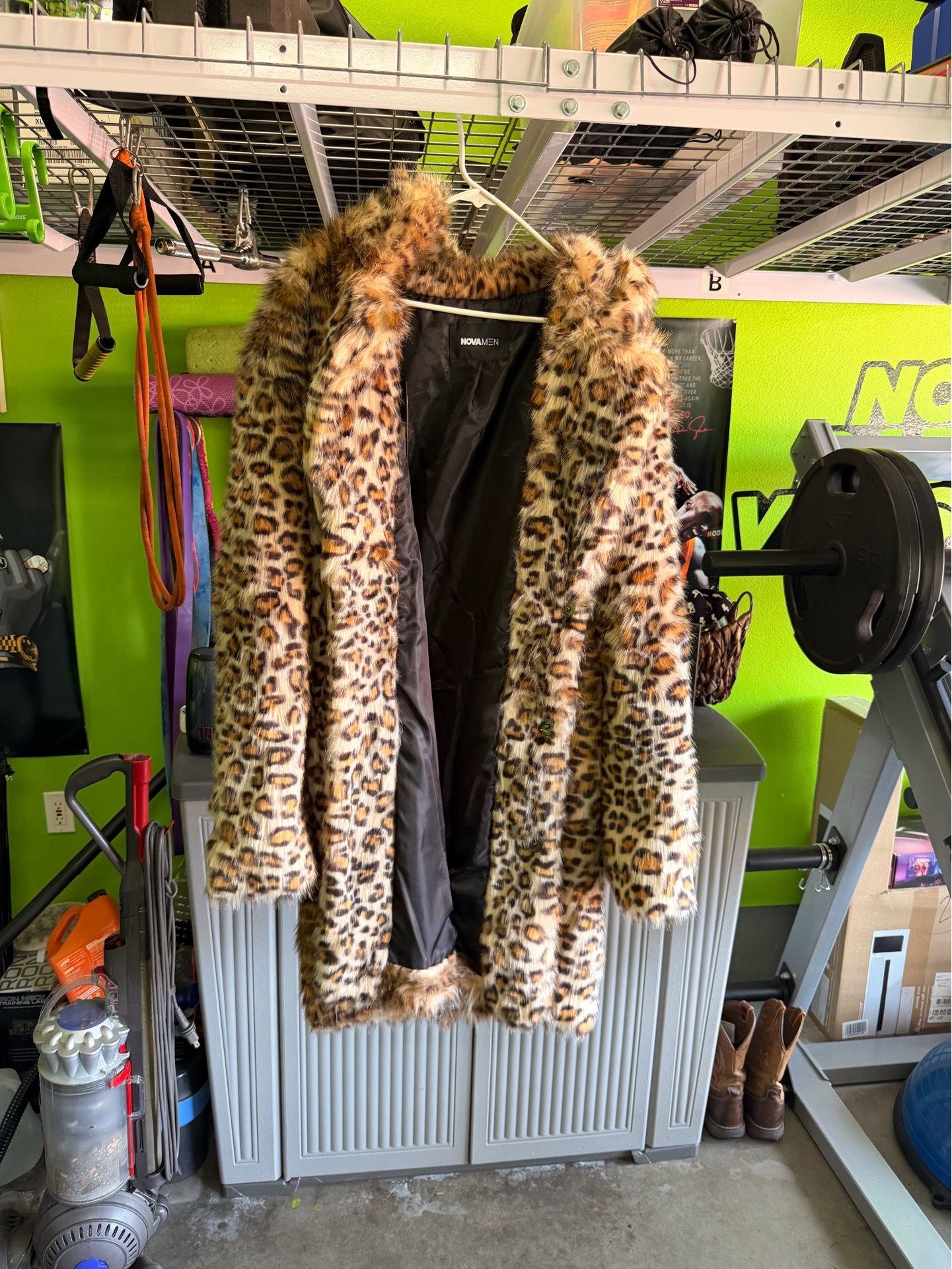 Cheetah print coat/ jacket XXL