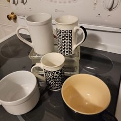 Mix a match coffee mugs