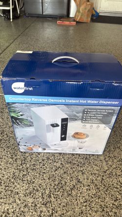 WaterFirst® Dr.Water Countertop Reverse Osmosis System, 3S Instant Heat Portable