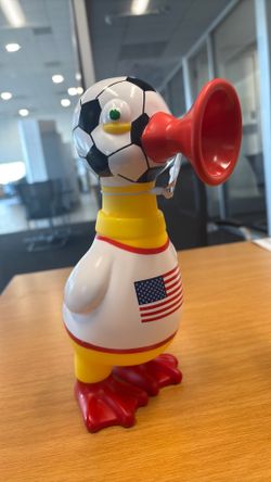 Soccer USA honk honk duck
