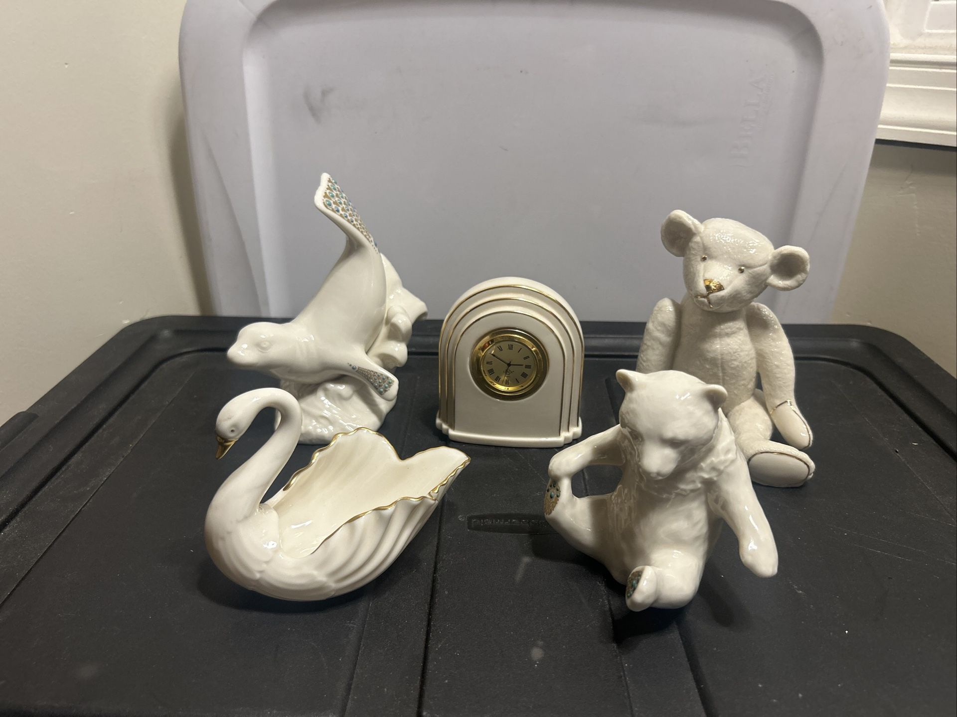 SET OF 5 PRE-OWNED AUTHENTIC LENOX COLLECTION