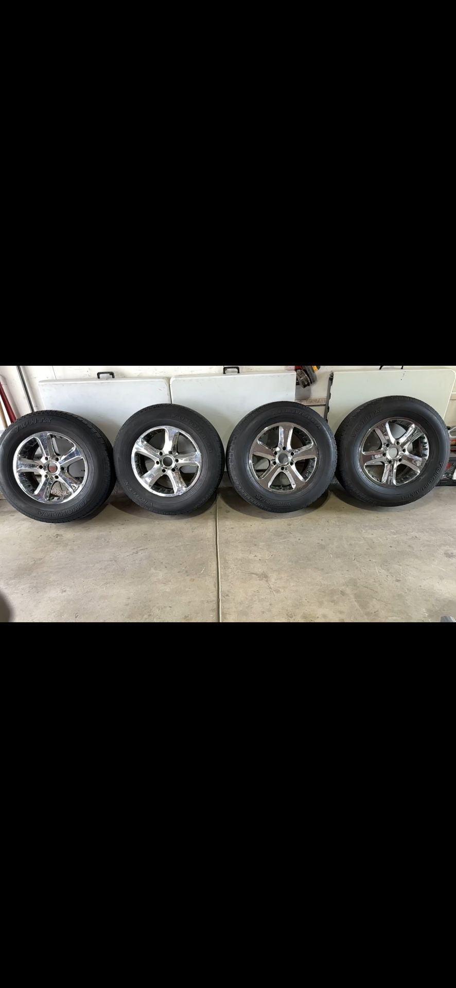 Chevy Rims And Tires Like New 