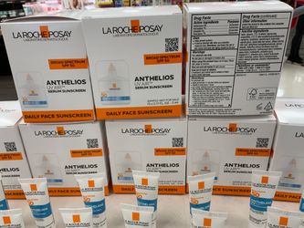Facial serum and sunscreen  LA ROCHE POSAY