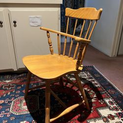 Solid Antique Chair 