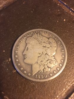 1890 Morgan Silver Dollar