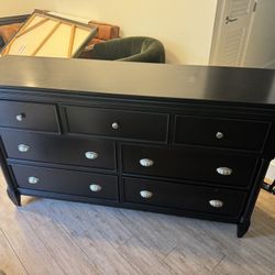 Black dresser- Moving Sale