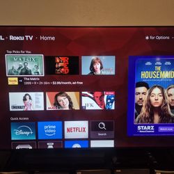 Moving Sale 75" TV
