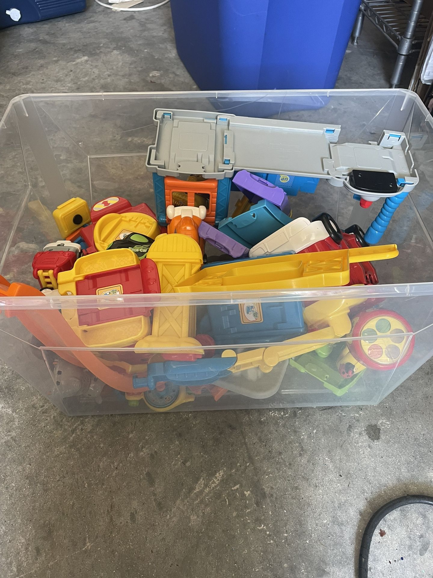 Big Tub Of Vtech Electronic Toys