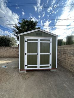 8x10x8h Shed Storage 