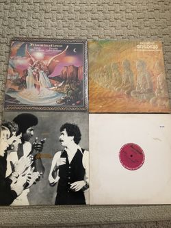 Hard to Find Rare Santana vinyl record LPs