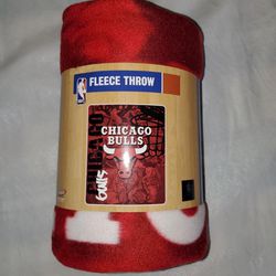 Chicago BULLS Fleece Throw 