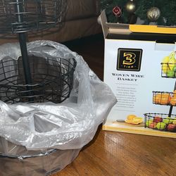 Woven Wire Basket