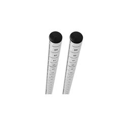 Uline H-2145-Post Post for Chrome Wire Shelving - 54" 2pack. NIB- multiple quantities available 