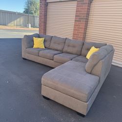 awesome gray sectional couch 