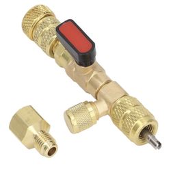HVAC Valve Core Remover With Dual Size SAE 1/4”  5/16” Port